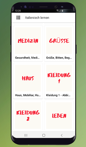 Italienisch für Anfänger A1 Fo Screenshot 2