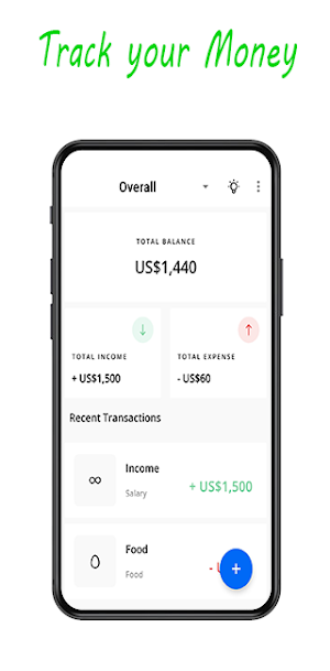 Dinero - Spending tracker & money manager Screenshot 0