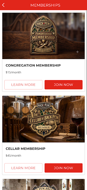 Back Pew Brewing Screenshot 1
