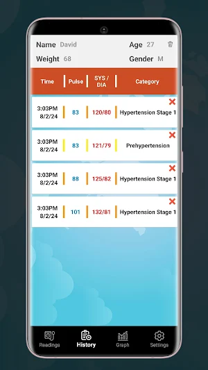 Blood Pressure Pro: Heart Rate Screenshot 1