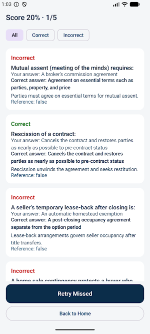 TX Real Estate Exam 2026 Screenshot 3