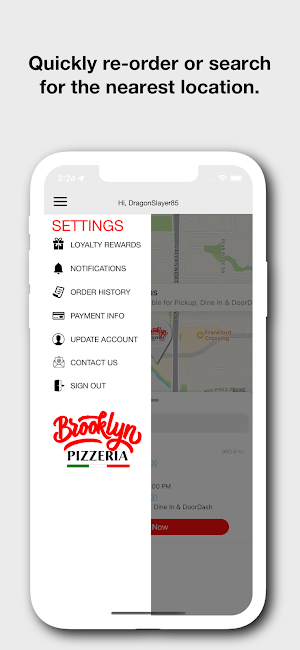 Brooklyn Pizzeria Screenshot 1
