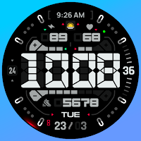 SH074 Watch Face, WearOS watch