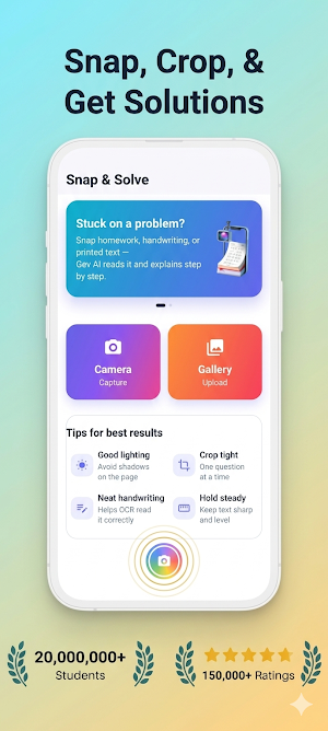 Gev AI – Study & homework Help Screenshot 3