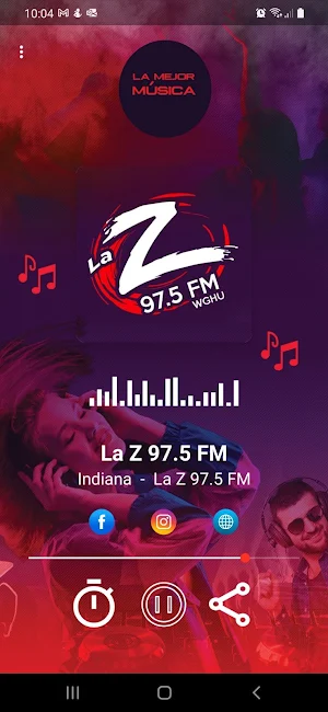 La Z 97.5 FM - Indiana Screenshot 0