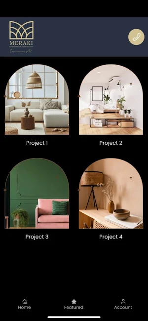 Meraki Interiors Screenshot 1
