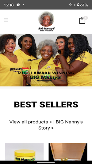 Hair Products from BIG Nanny's Screenshot 0