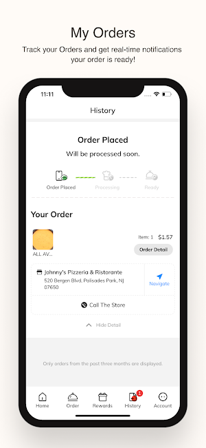 Johnny's Pizzeria Ristorante Screenshot 2