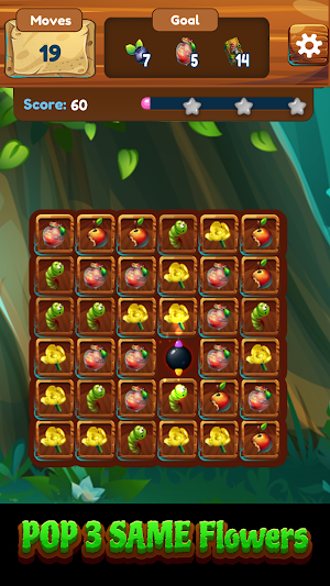 Jungle Match 3D Puzzle Game Screenshot 0