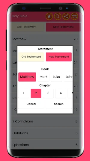 Holy Bible Screenshot 2