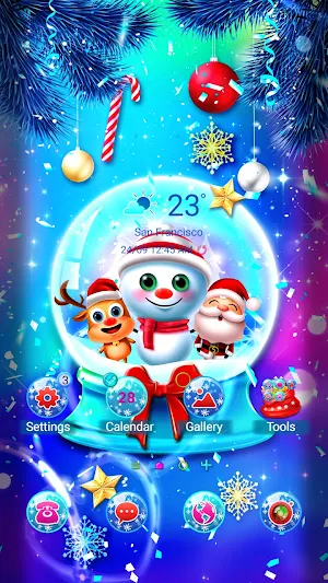 Christmas Snowball - Wallpaper Screenshot 0