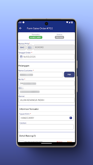 EXPOS Sales Force Screenshot 3
