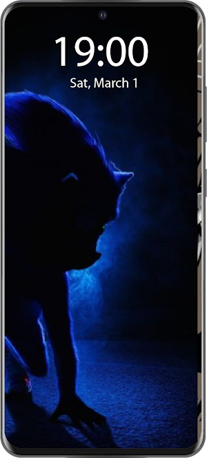 Blue Live Wallpaper Parallax Screenshot 1