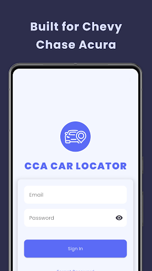 CCA Car Locator Screenshot 1
