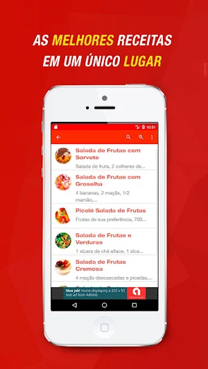 Receitas de Saladas de Frutas Screenshot 3