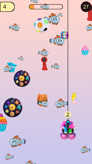 Miss Kitty Fishing Fidget Toy Screenshot 1
