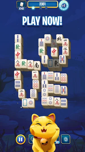 Lucky Cat Mahjong Screenshot 0