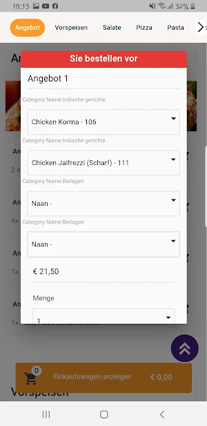 Peißenberger Pizza Screenshot 3