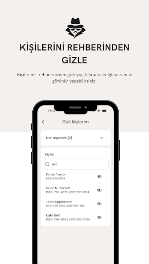 Secret Contact: Rehberin Senin Screenshot 1