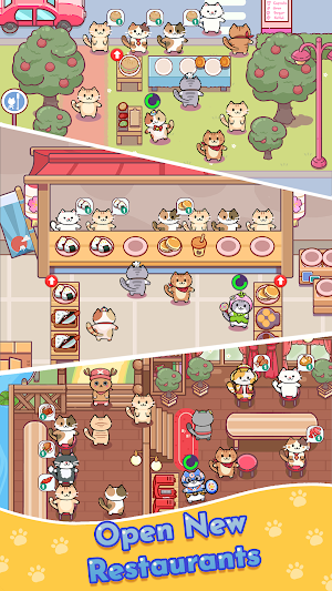 Cat Bar - Restaurant Tycoon Screenshot 3