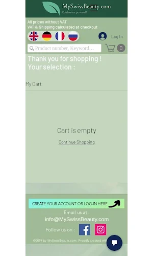 MySwissBeauty Screenshot 1