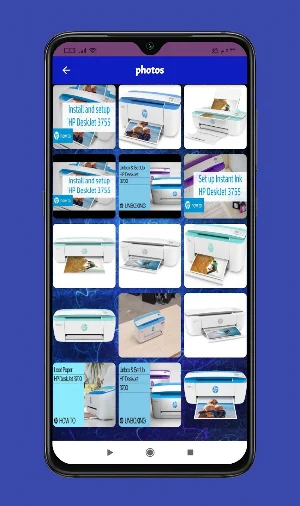 HP DeskJet 3755 Printer Guide Screenshot 1
