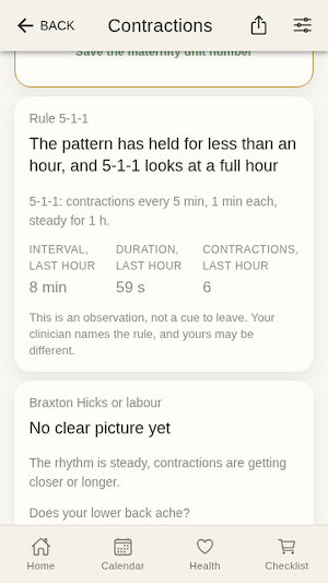 Baby Diary: Pregnancy & Care Screenshot 2