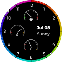Dash Drive Watch Face