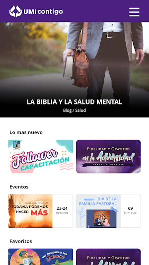 UMI CONTIGO Screenshot 0