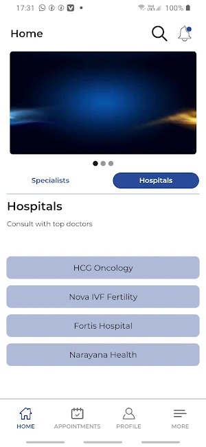 Pwave Patient Screenshot 2
