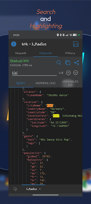 APIclient - REST API Client Screenshot 2