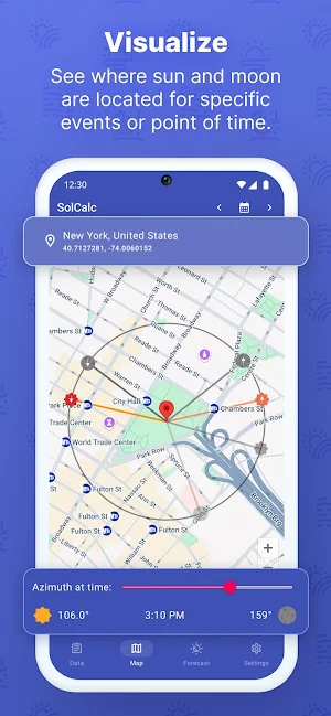 SolCalc - Solar Calculator Screenshot 2