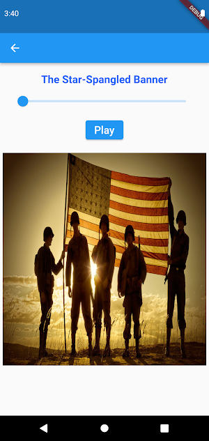 National anthem of USA Screenshot 1