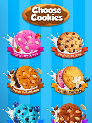 Cookies and Milk Cooking Screenshot 3