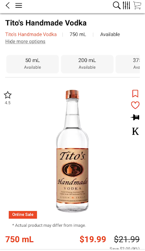 LIQUOR & WINE LAND INC Screenshot 1