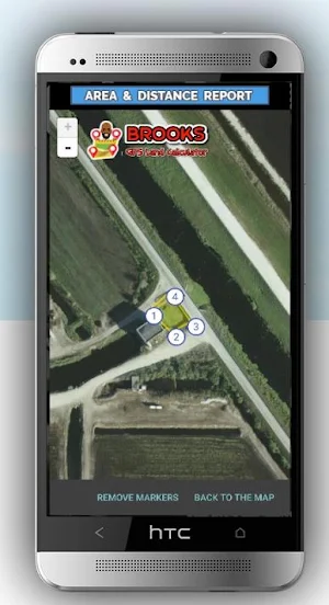 Brooks GPS Land Area Calculato Screenshot 3