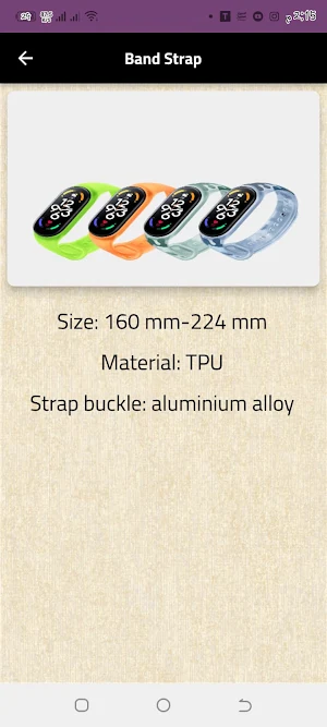 XIAOMI MI BAND 7 GUIDE Screenshot 0