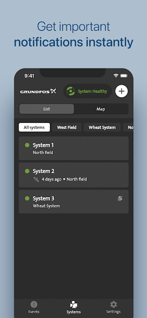 Grundfos Solar Connect Screenshot 3