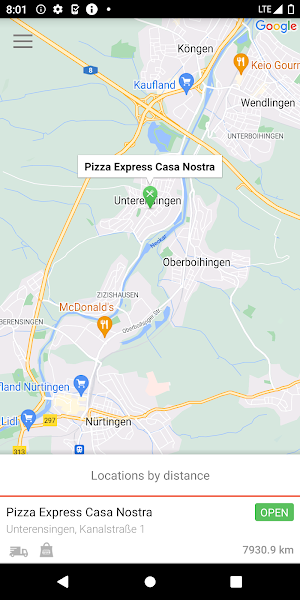 Casa Nostra Lieferservice Screenshot 1