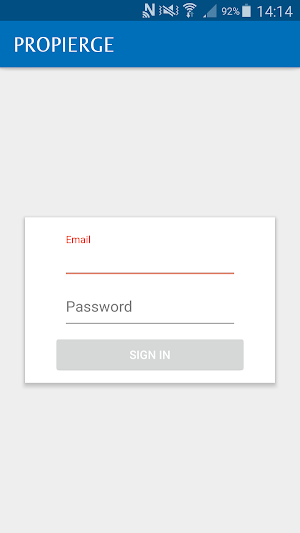 Propierge Maid App Screenshot 0