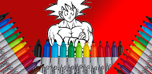 Dragon Ultra Instinct Coloring Screenshot 1