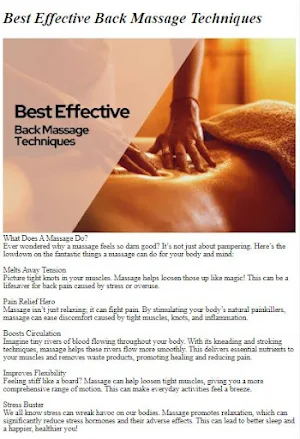 Back Massage Tutorial Screenshot 1