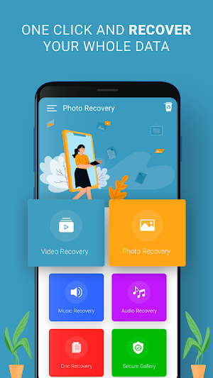 Video Recovery - Photo recovery, Data: Recycle bin Screenshot 0