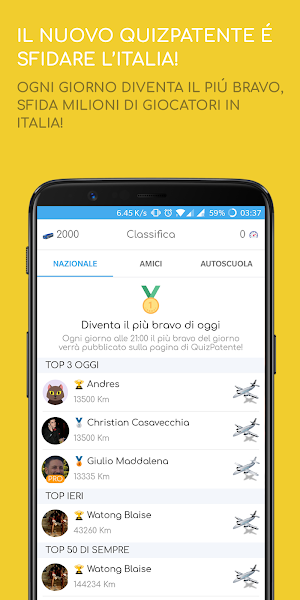 Quiz Patente 2020 Nuovo - Divertiti con la Patente Screenshot 3