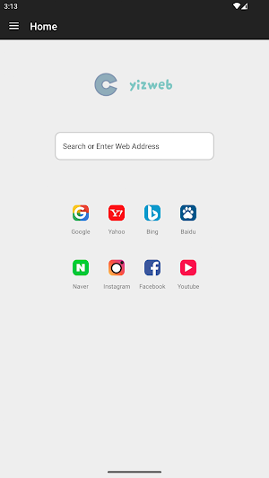 YizWeb Browser Screenshot 0