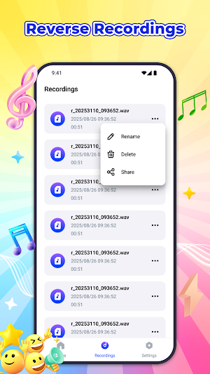 Reverse Audio: Voice Reverse Screenshot 3