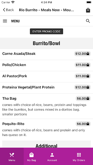 Rio Burrito Screenshot 2