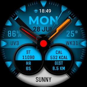 Watch Face WF155 Screenshot 2