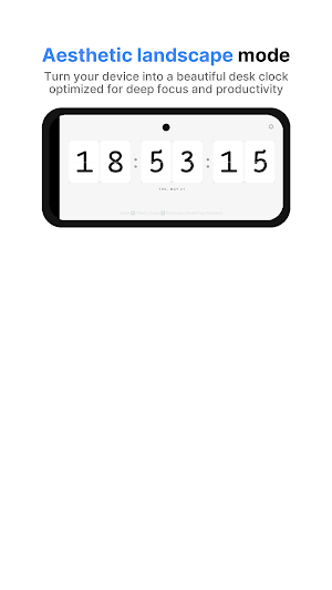 Flip Clock & Tomato Time Focus Screenshot 2