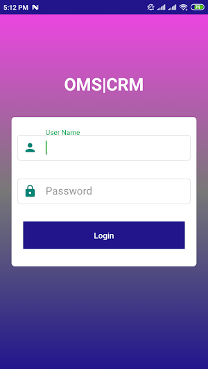 OMS|CRM Screenshot 1